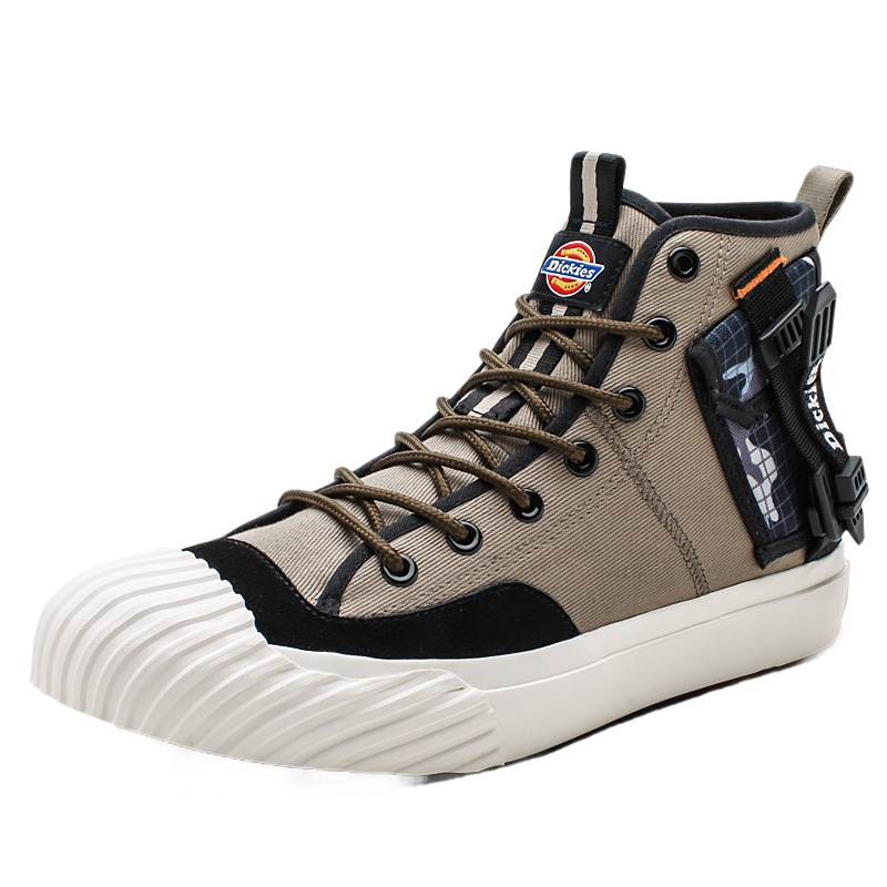Dickies男鞋秋季新款高帮帆布鞋学生休闲板鞋透气潮鞋子193M50LXS3C