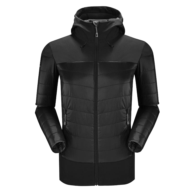 凯乐石秋冬潮流男款连帽防风蓄热保暖运动户外棉外套