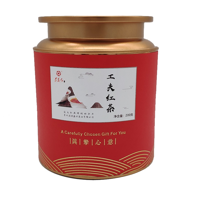 遵义红茶 功夫红茶灌装 200克 浓香型红茶