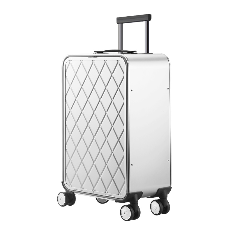 2019高端铝镁合金拉杆箱24寸托运箱旅行箱行李箱1901