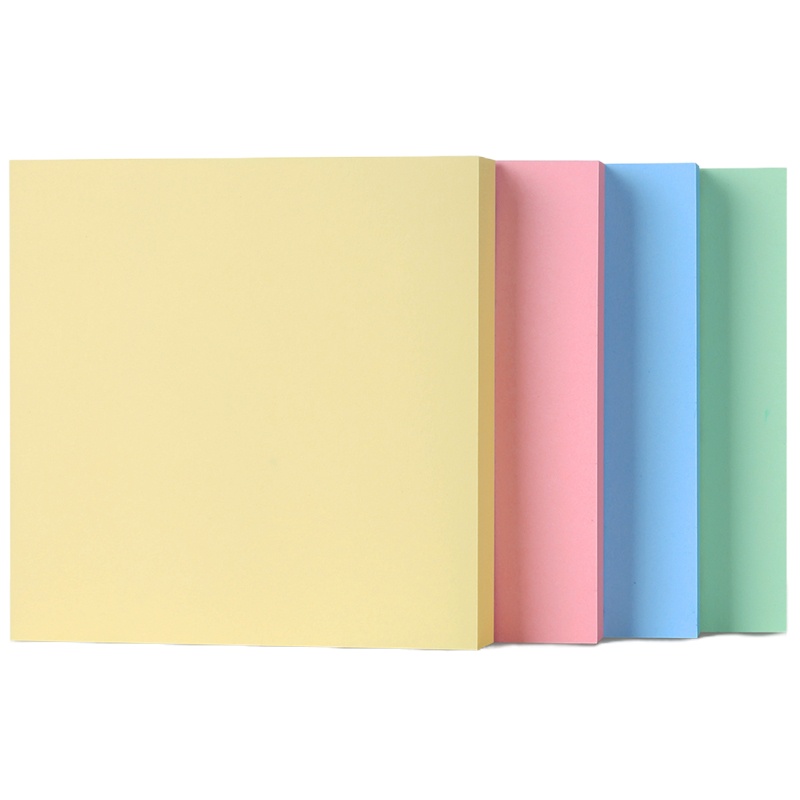 得力(deli)400页4色简约便签纸便利贴 76*76mm 7151 Q2