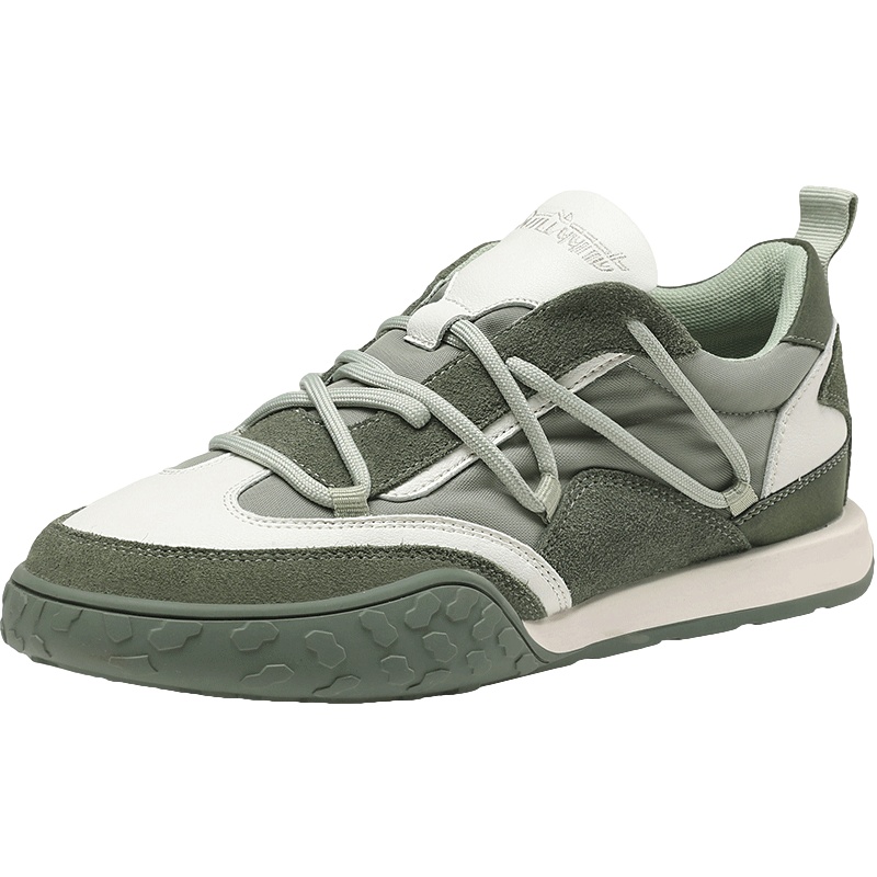 公猴运动休闲鞋女2021年新款春季ins潮百搭韩版网红真皮厚底