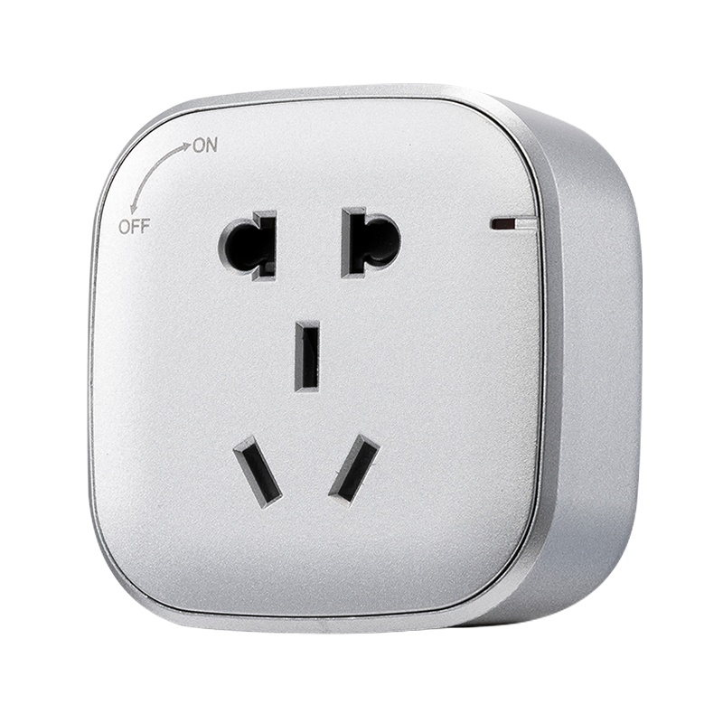 海锚电力轨道插座明装壁挂式可移动多功能家用嵌入式厨房专用滑动接线板[星光银五孔插座]