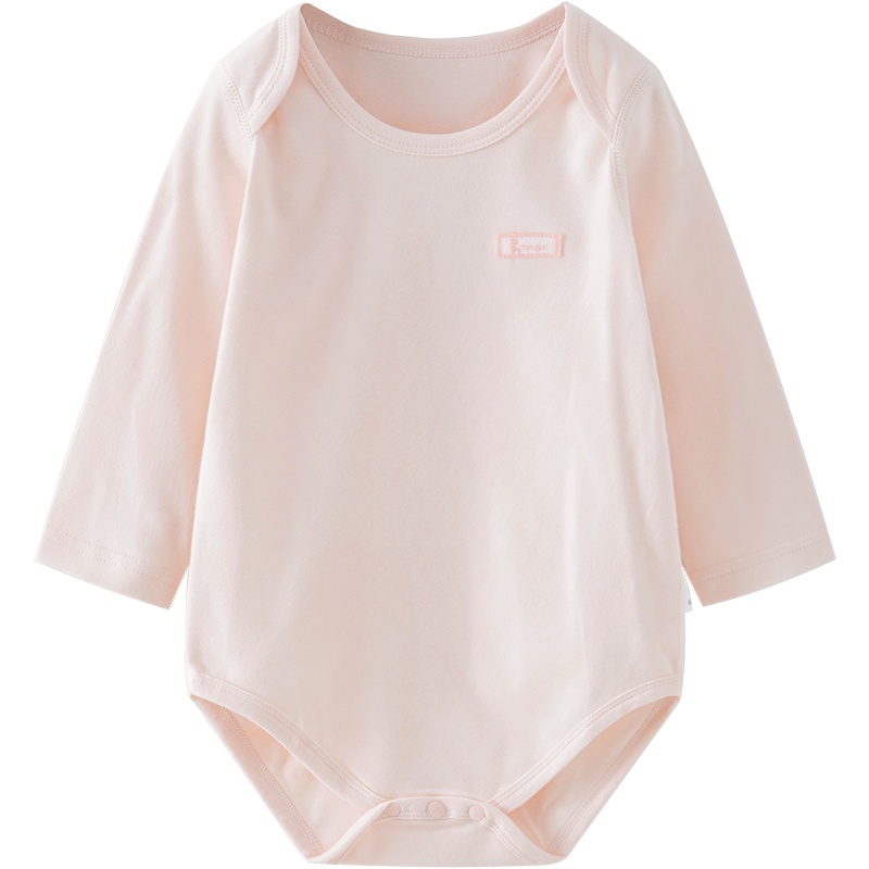 童泰(TONGTAI)2021年四季款5-24月婴幼儿男女宝宝衣服纯棉家居套头包屁衣连体衣儿童家居服连体衣