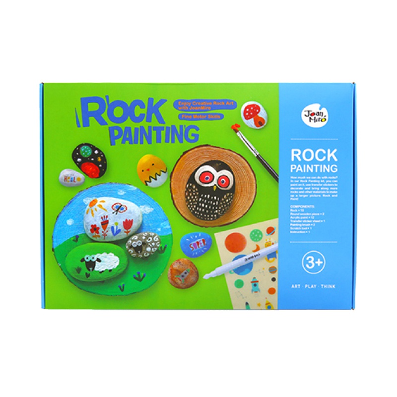 美乐童年艺术石头画