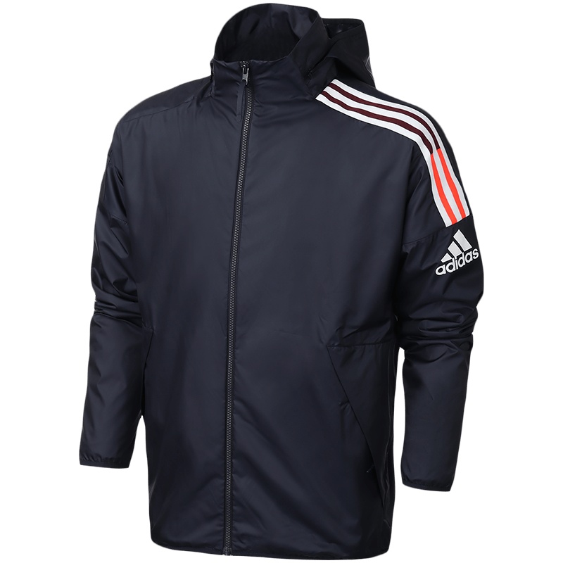 阿迪达斯男服外套夹克ZNE可收纳防风休闲运动服FI4039