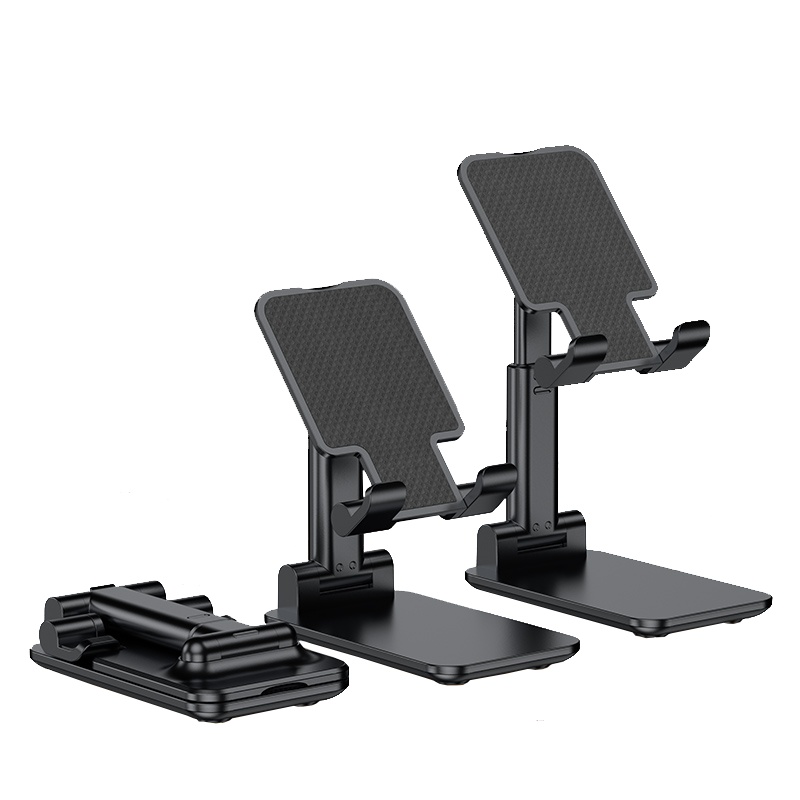 塔菲克(TAFIQ)手机支架桌面懒人直播床头床上万能通用折叠伸缩升降多功能家用支撑架子折叠支架-标准版[樱花粉]