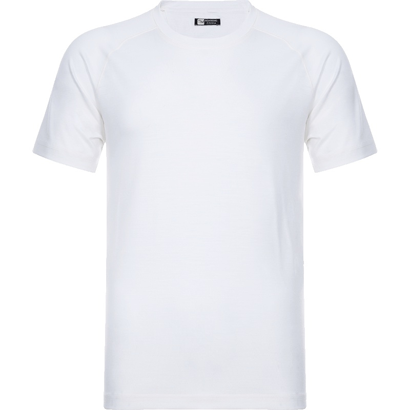 Z ZEGNA 杰尼亚 男士羊毛圆领短袖T恤 VS391 ZZT653