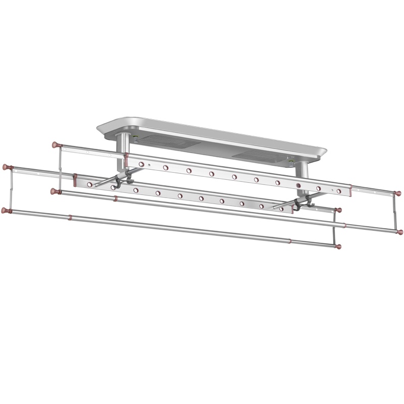 olayks电动晾衣架阳台晒衣架伸缩遥控智能自动升降凉衣架双杆式晾衣机V8