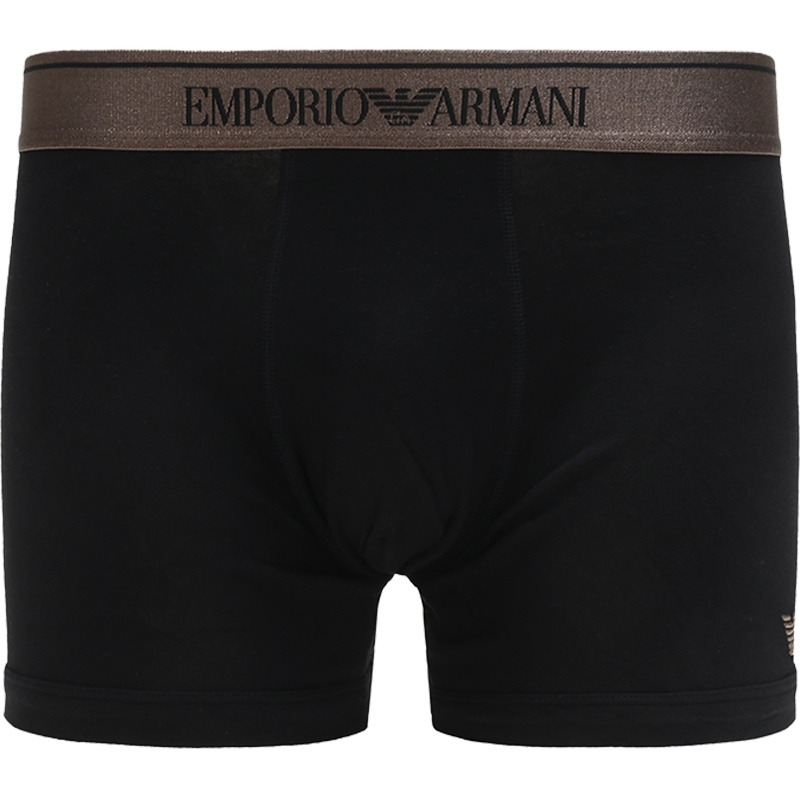 EMPORIO ARMANI 阿玛尼 男款棉质平角内裤 110818 9A512