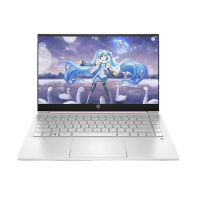 惠普(HP)星14 14英寸高颜值学生办公网课轻薄本笔记本电脑(i5-1155G7 16G 512GB固态 高色域 B&O音效 AI智能语音)月光银 14-dv1005TU