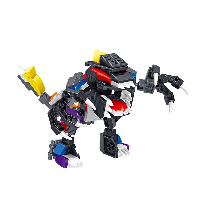 汇奇宝 兼容乐高积木幻影忍者飞龙杰凯机甲拼装龙族男孩益智玩具塑料6-14岁礼物 尤蒙龙整套八盒【288颗粒】