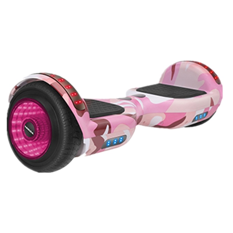 凯速达KAISUDA智能平衡车扭扭车K6迷彩粉