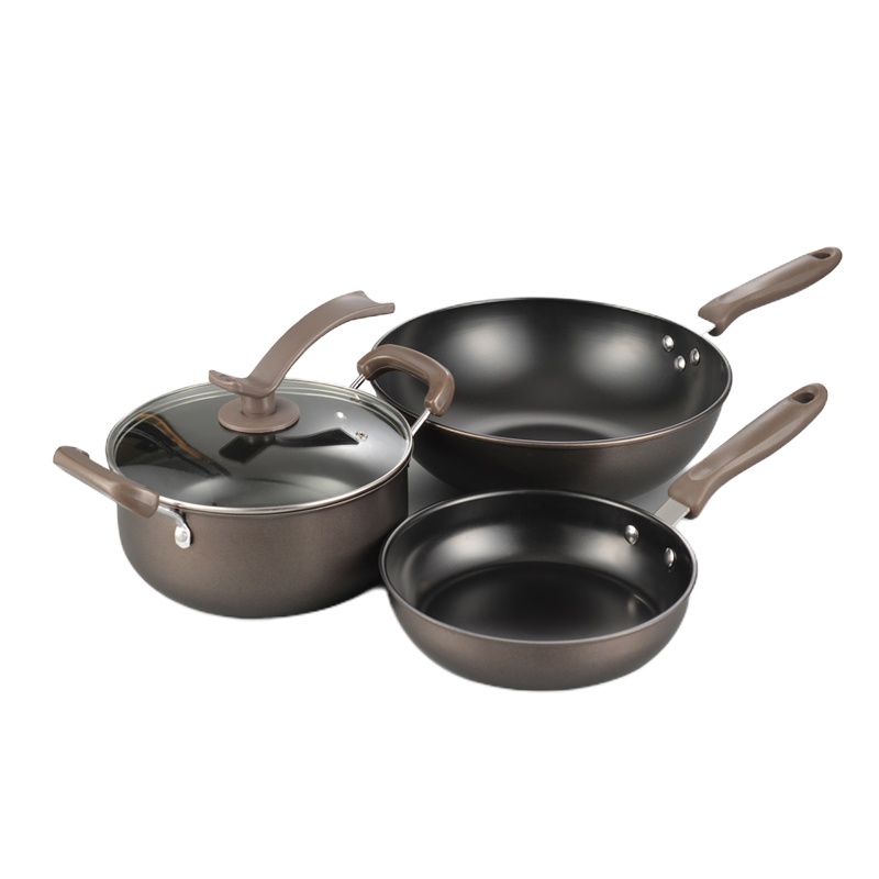 都市太太炒锅煎锅汤锅三件套 HC80101