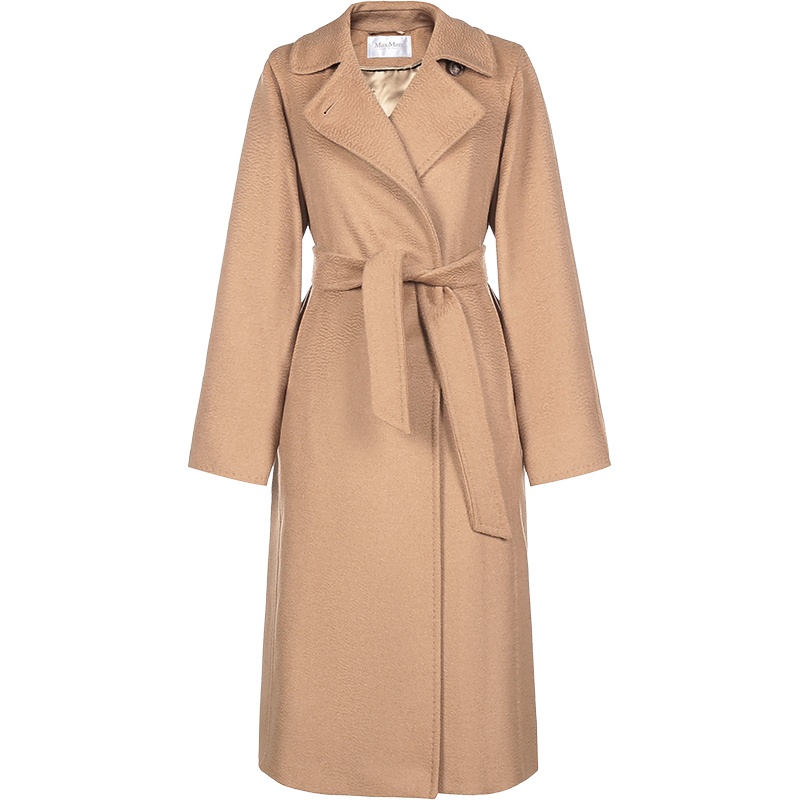 MAX MARA 麦丝玛拉 女士骆驼绒大衣外套 3MANUEL