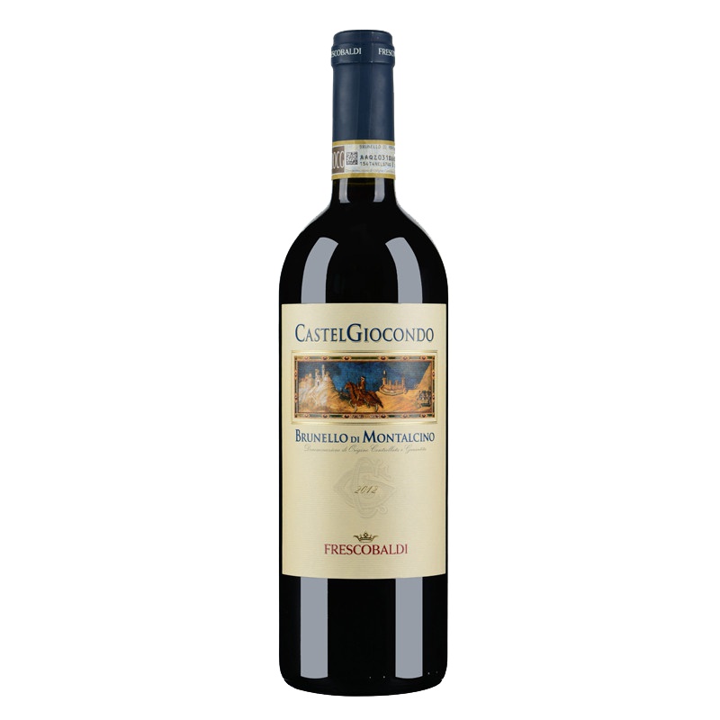 意大利红酒 JS93分 花思蝶卡斯特吉奥贡多酒庄干红葡萄酒2012年 750mL