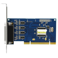 艾德生 PCI转4口RS232高速通讯串口扩展卡 九针232串口四口转接卡拓展卡