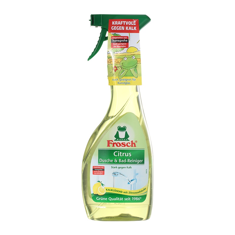 [卫浴用品清洁]Frosch 德国 菲洛施 柠檬卫浴清洁剂喷雾500ML