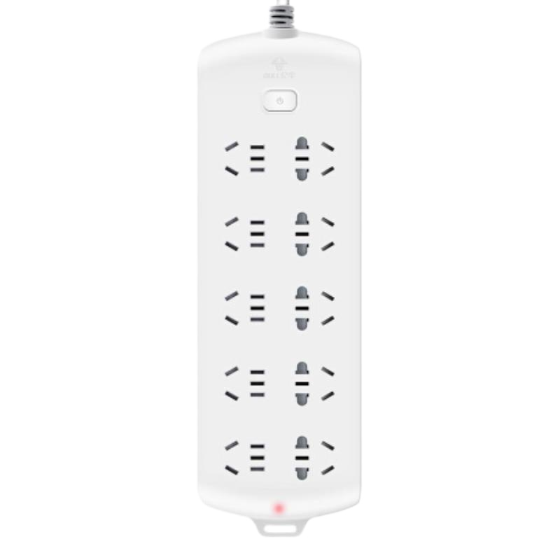 公牛(BULL)新国标插座/插线板/插排 8位总控全长5米 GN-B3440