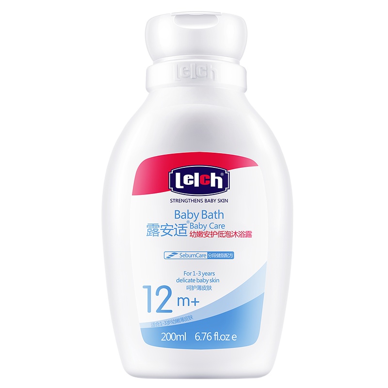 露安适幼嫩安敏低泡洗发沐浴露200ml