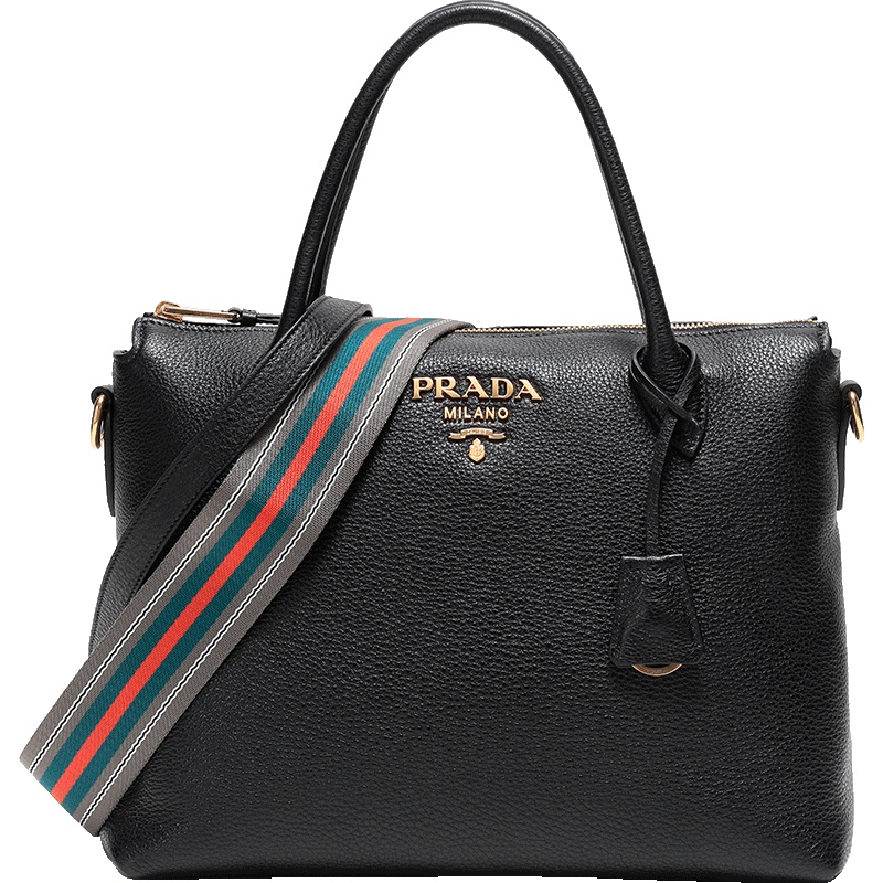 PRADA 普拉达 女士牛皮手提单肩斜挎包 1BA157 2BBE V NOM