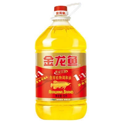 金龙鱼黄金比例调和油5L