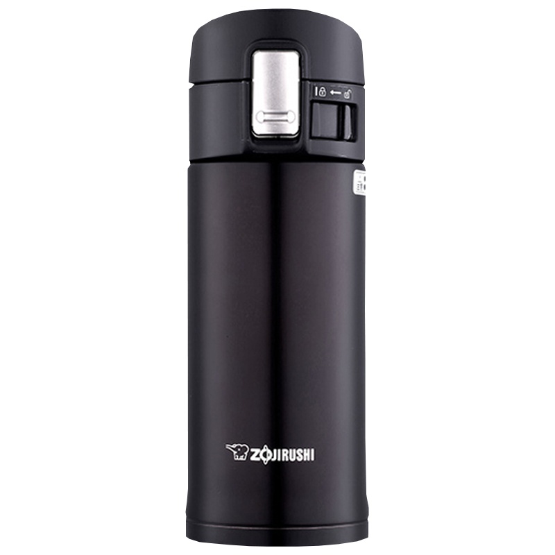 象印(ZO JIRUSHI)保温杯SM-KZ36-TD 日本象印真空保冷保温杯 高档进口不锈钢男女款车载单手杯子 黑咖色