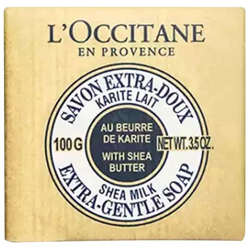 L'OCCITANE 欧舒丹 经典乳木果牛奶味 香皂 100g/块
