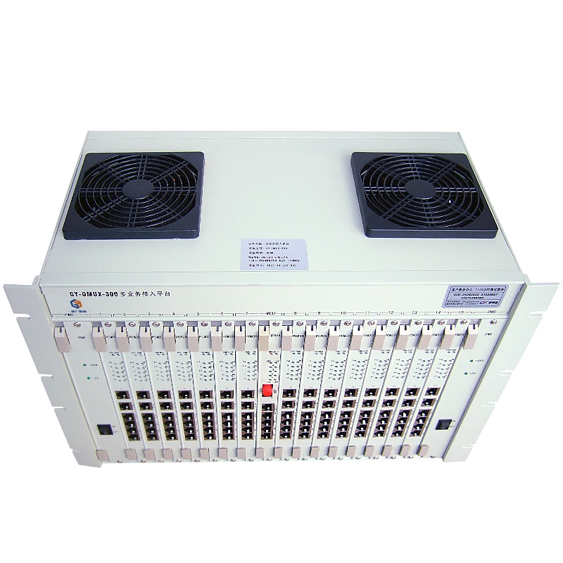 新广邮通(guangyou) GY-OMUX-300 2路E1+4路以太网+300路磁石 1.25G多业务光端机
