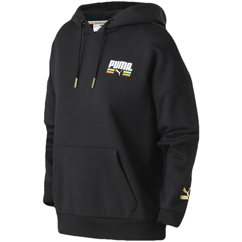 PUMA彪马女装运动服休闲连帽卫衣599056