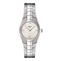 【低至5折】天梭(TISSOT)瑞士手表 时尚系列钢带女士石英表T096.009.11.116.00