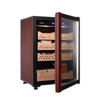 新朝(SICAO)C4恒温恒湿家用茶叶柜雪茄柜 容量:137L 原木色