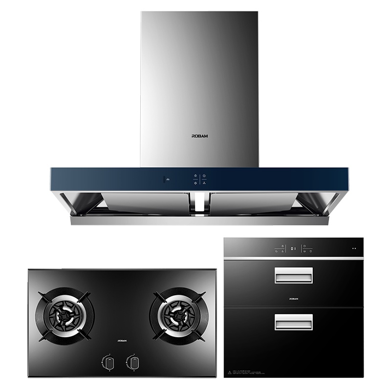 [重磅新品]老板(ROBAM)烟灶消三件套22m³大吸力油烟机5.0kW灶具105L消毒柜65X2+57B0+705