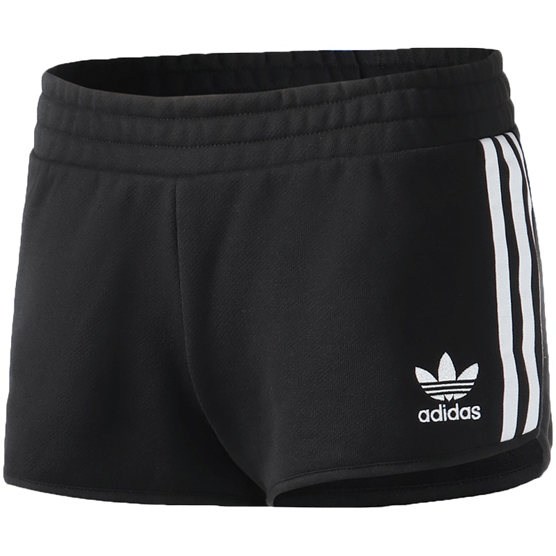 adidas阿迪达斯三叶草女装新款经典三条纹运动短裤EB6492