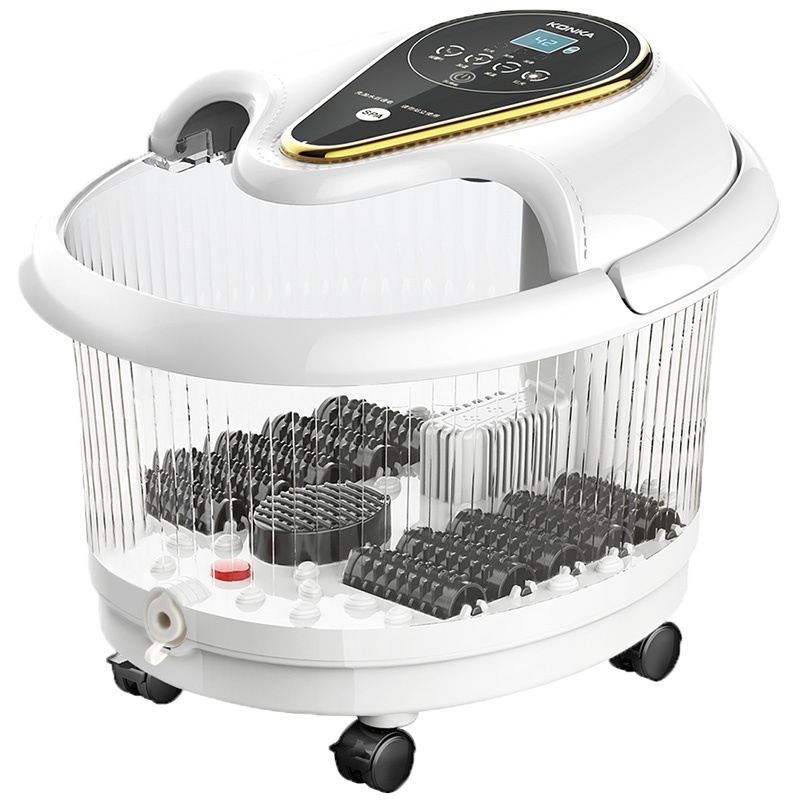 康佳(KONKA)足浴盆KZ-ZY15A桶恒温加热洗脚器脚动按摩舒适家用足疗养生宿舍足浴桶