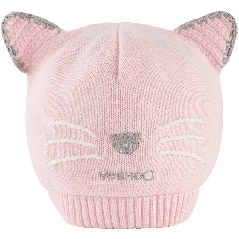 英氏婴儿帽女宝宝可爱圆帽保暖帽子 10792282 10792283