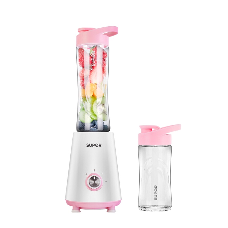 苏泊尔随行榨汁机家用小型全自动果蔬炸果汁迷你料理机TJE16B-300