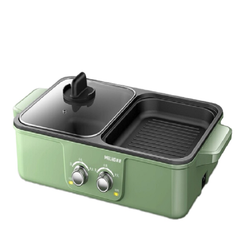 美菱MT-LZ1512多功能涮烤一体锅 绿色