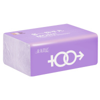8包亲亲日记100抽300张纸餐巾纸面纸卫生纸118*180大尺寸面巾纸婴儿纸抽家用实惠装抽纸巾