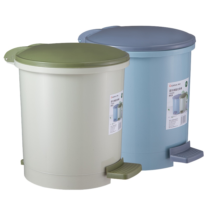 齐心 L205 脚踏垃圾桶 配色(5.5L)(单位:件)
