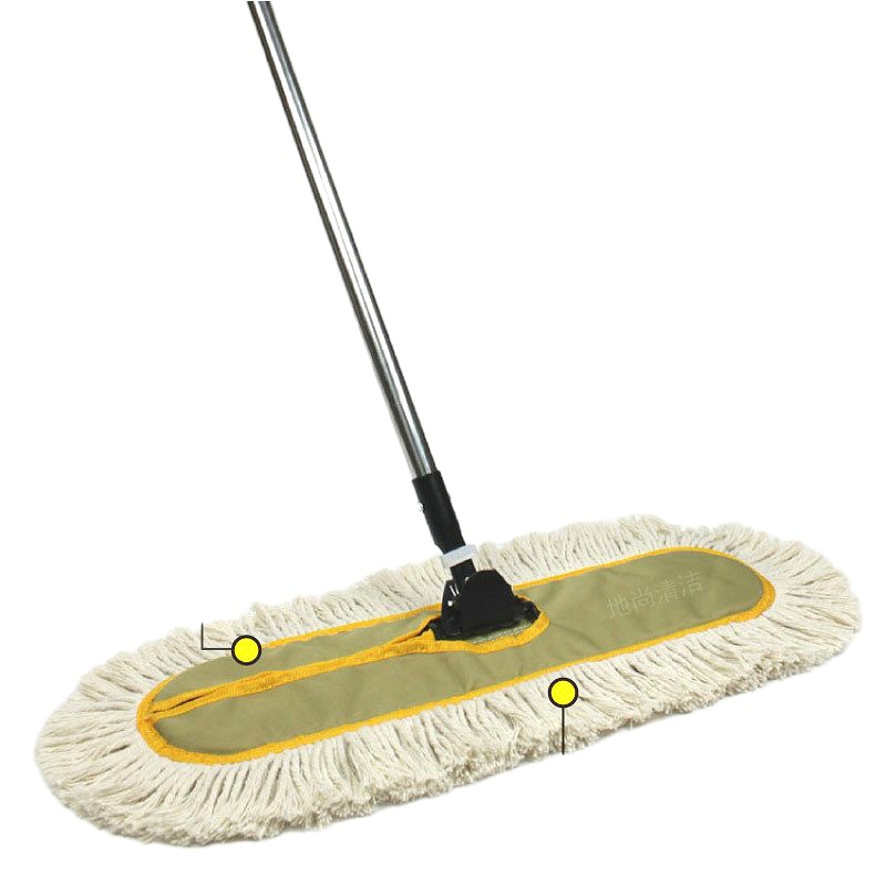 平板拖把大号尘推排拖棉线拖布工厂酒店家用长地拖90cm