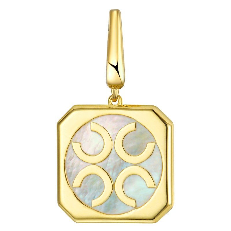 澳洲orange cube 幸运马蹄系列 女士挂坠18K金手链挂件典雅极光潮流百搭送女友