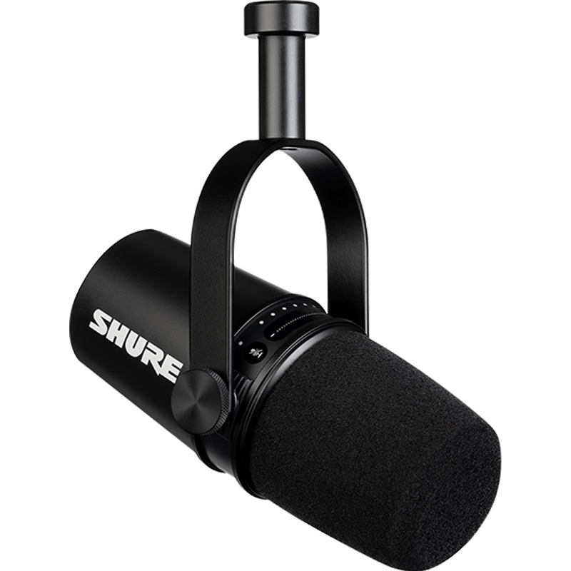 SHURE/舒尔MV7主播话筒电脑手机通用直播设备主播麦克风 黑色