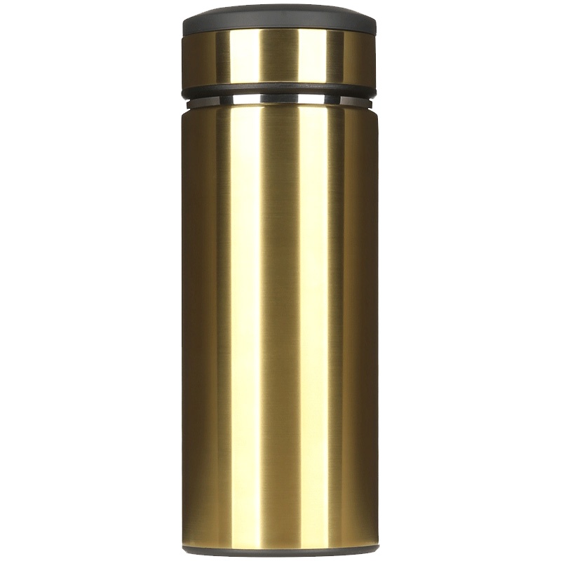 万象保温杯双层不锈钢水杯情侣创意泡茶杯带过滤网茶漏300ml/F9