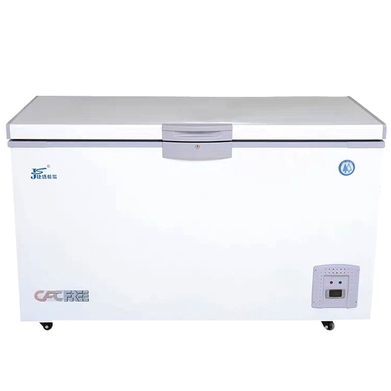 捷盛 DW-45W308 -40℃308升卧式顶开门家用商用低温冰柜金枪鱼刺身海钓海鲜超低温保存箱实验带锁超低温冰箱