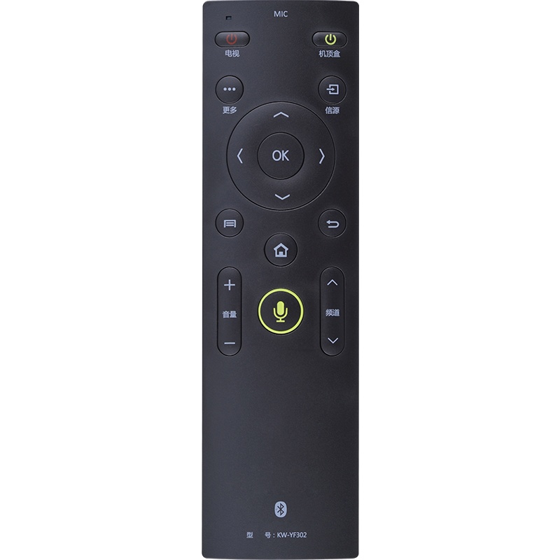 兴健适用于原装正品康佳电视蓝牙语音遥控器KW-Y302通KW-Y306 LED55X81S LED65X81S