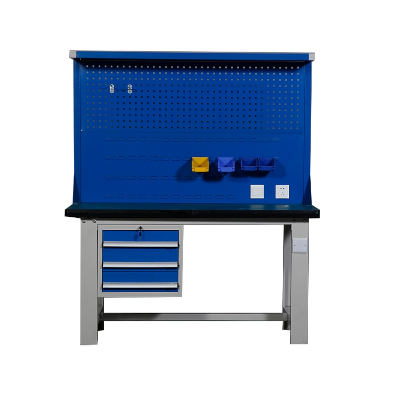 东港家具 钢制单腿三抽电脑桌 钢制办公桌 铁皮电脑桌 财务桌单人员工位写字台 书桌 带锁抽屉家用桌子 可定制