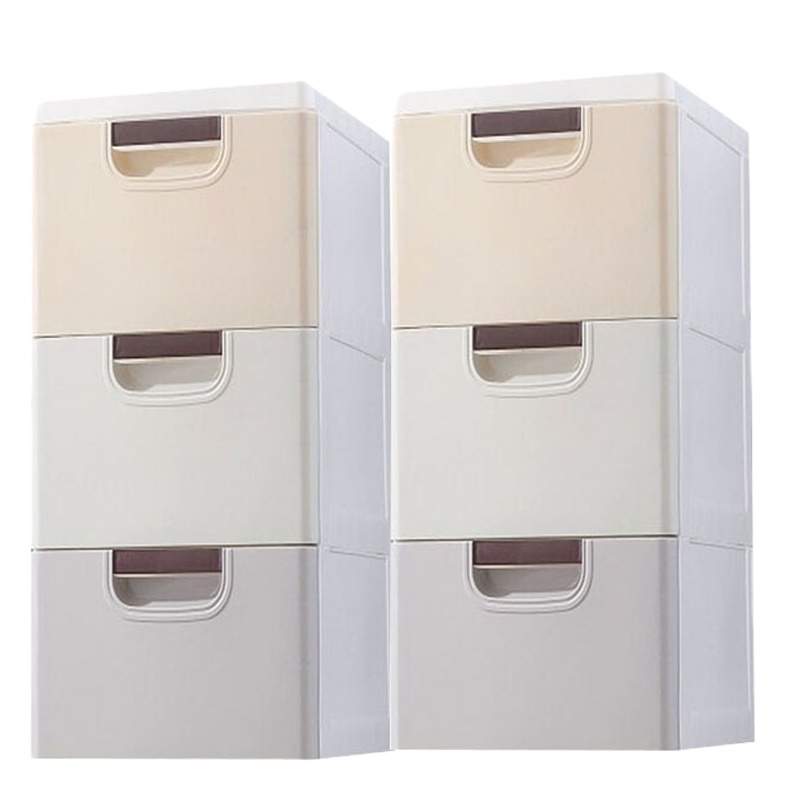 三层连体置物柜 40*32*54cm