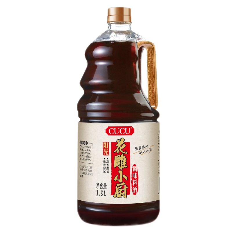 CUCU 花雕小厨调味料酒1.9L