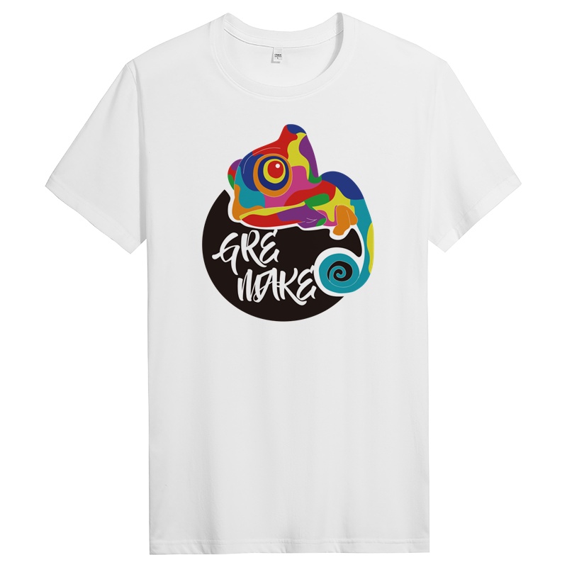 夏季男士修身圆领纯棉短袖T恤潮流半袖体恤衣服男装T DT11030